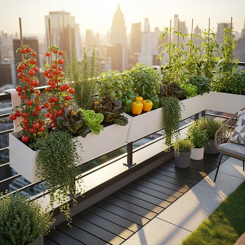  Balcony Edge Planters