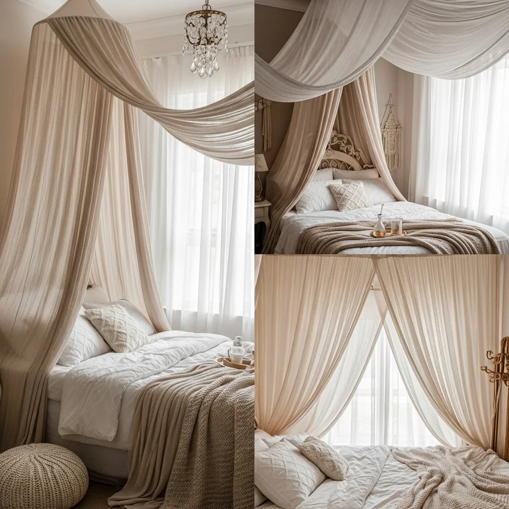 Canopy or Sheer Curtains