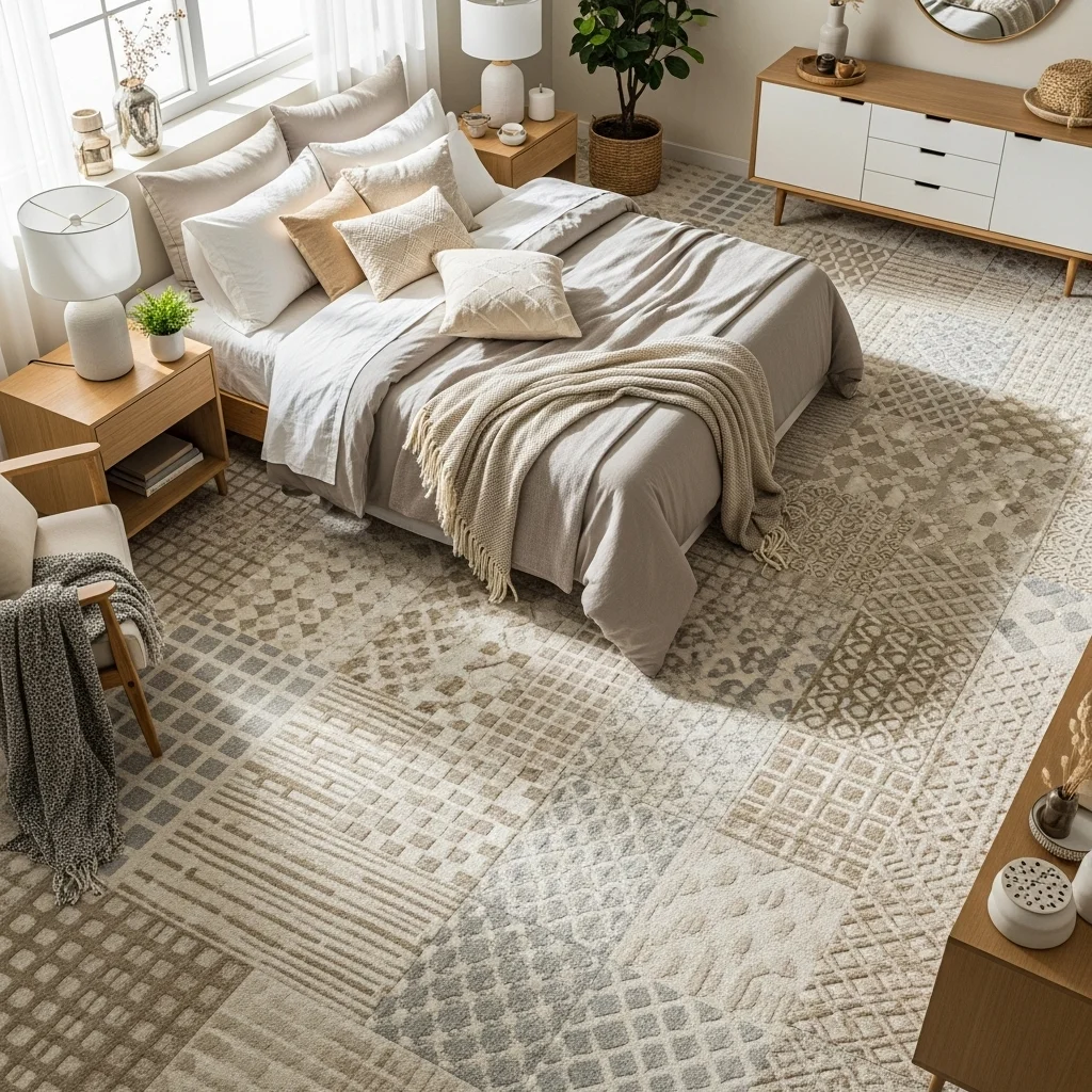Choose Carpets with Textured Patterns