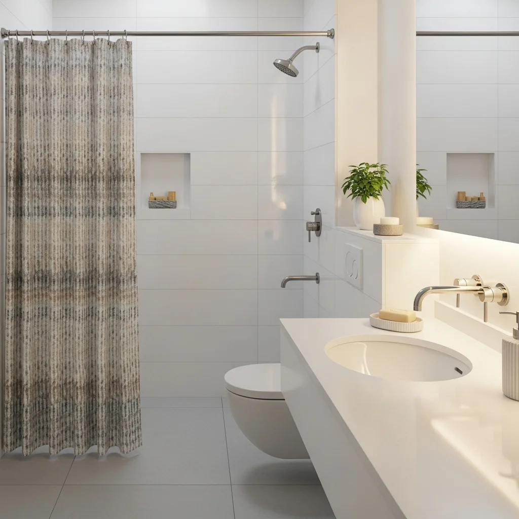  Choose a Neutral Pattern Curtain for Subtle, Stylish Impact