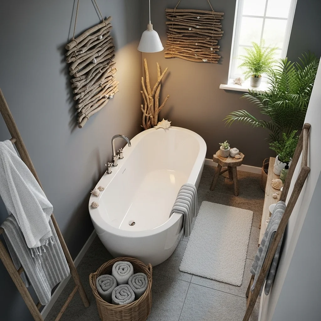 Coastal Dark Grey Driftwood Serenity