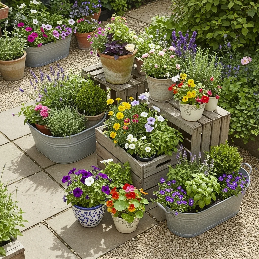 Container Gardens for Flexibility