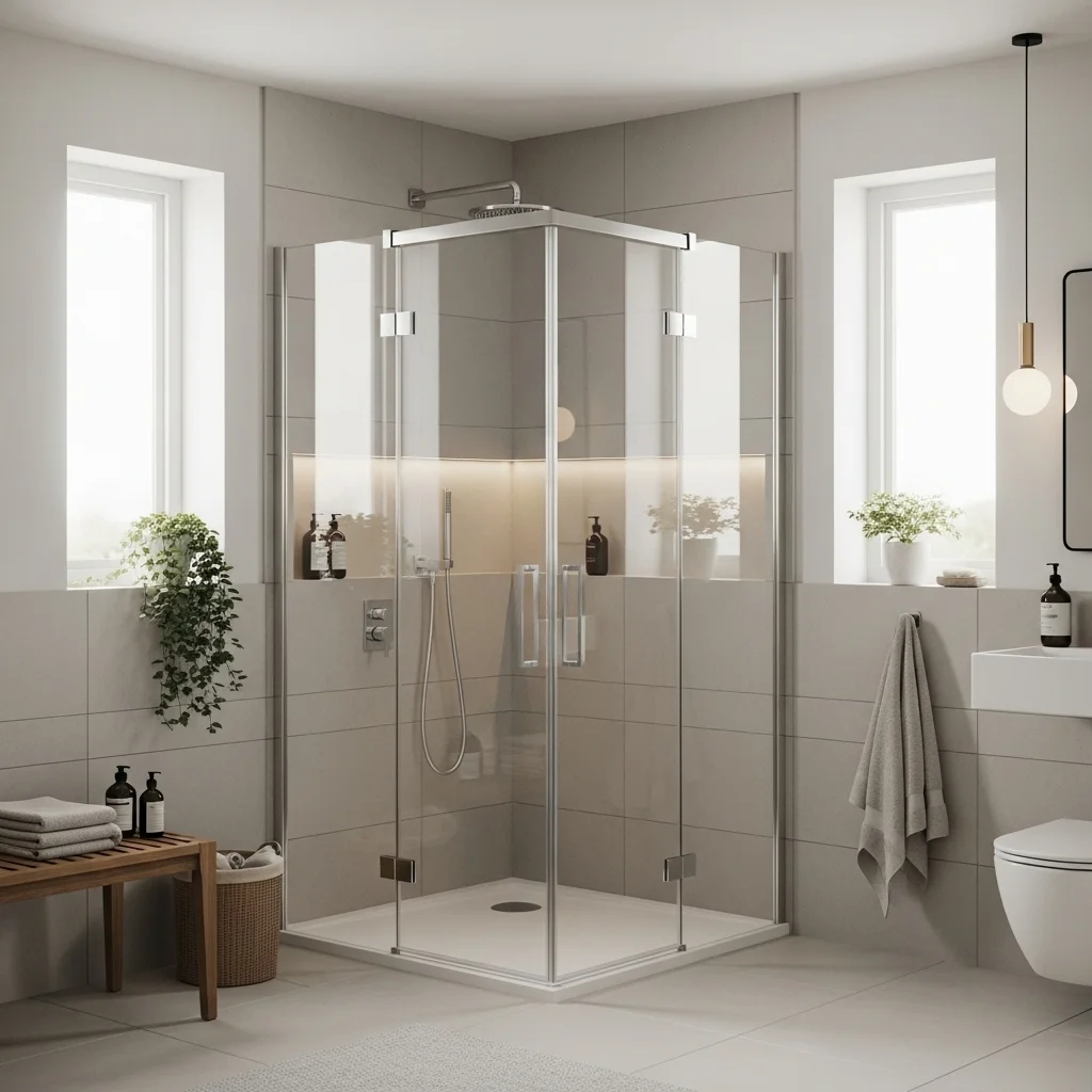 Create a Corner Walk-In Design