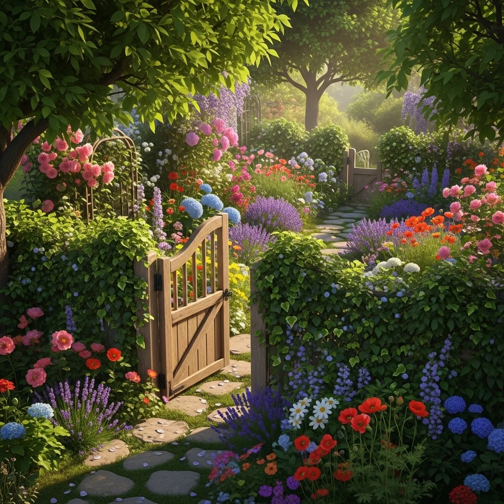  Create a Secret Garden with a Gate