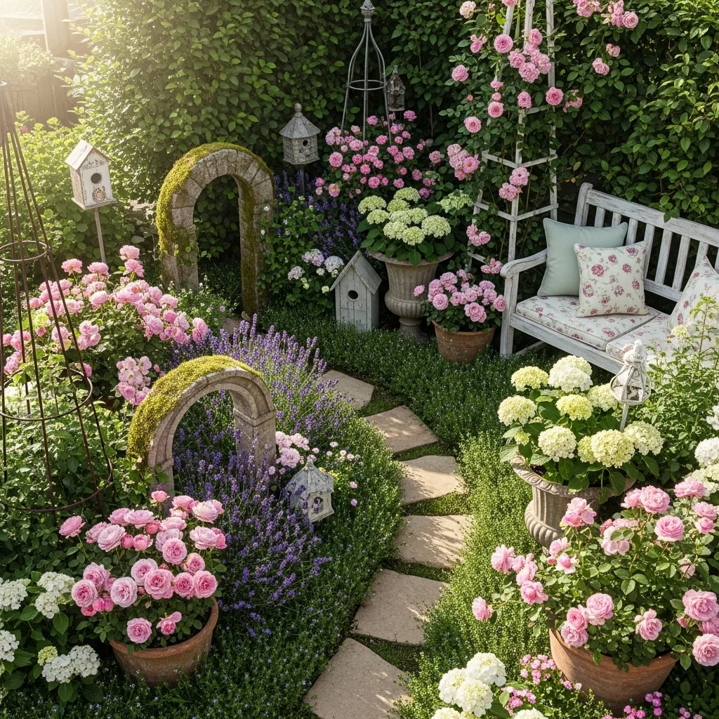 Create a Themed Garden Corner