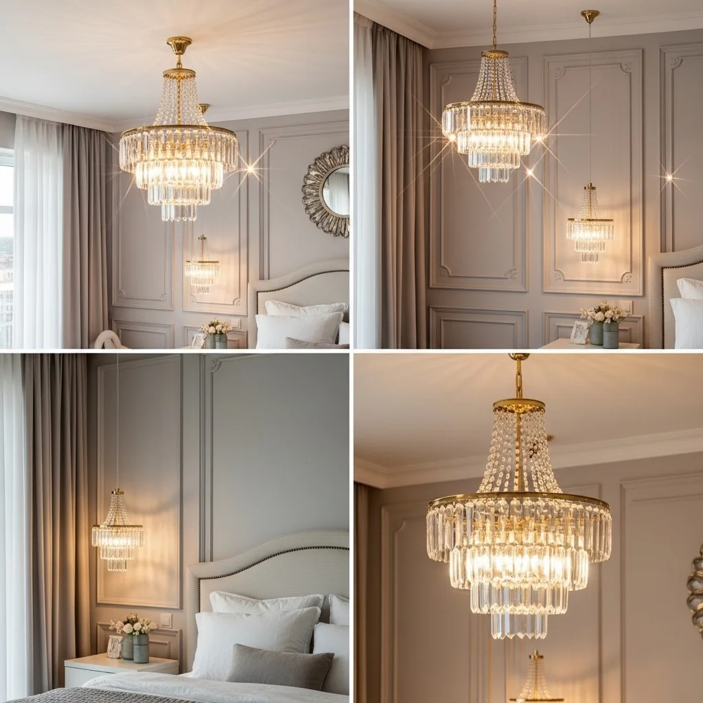 Crystal or Glass Lighting Fixtures