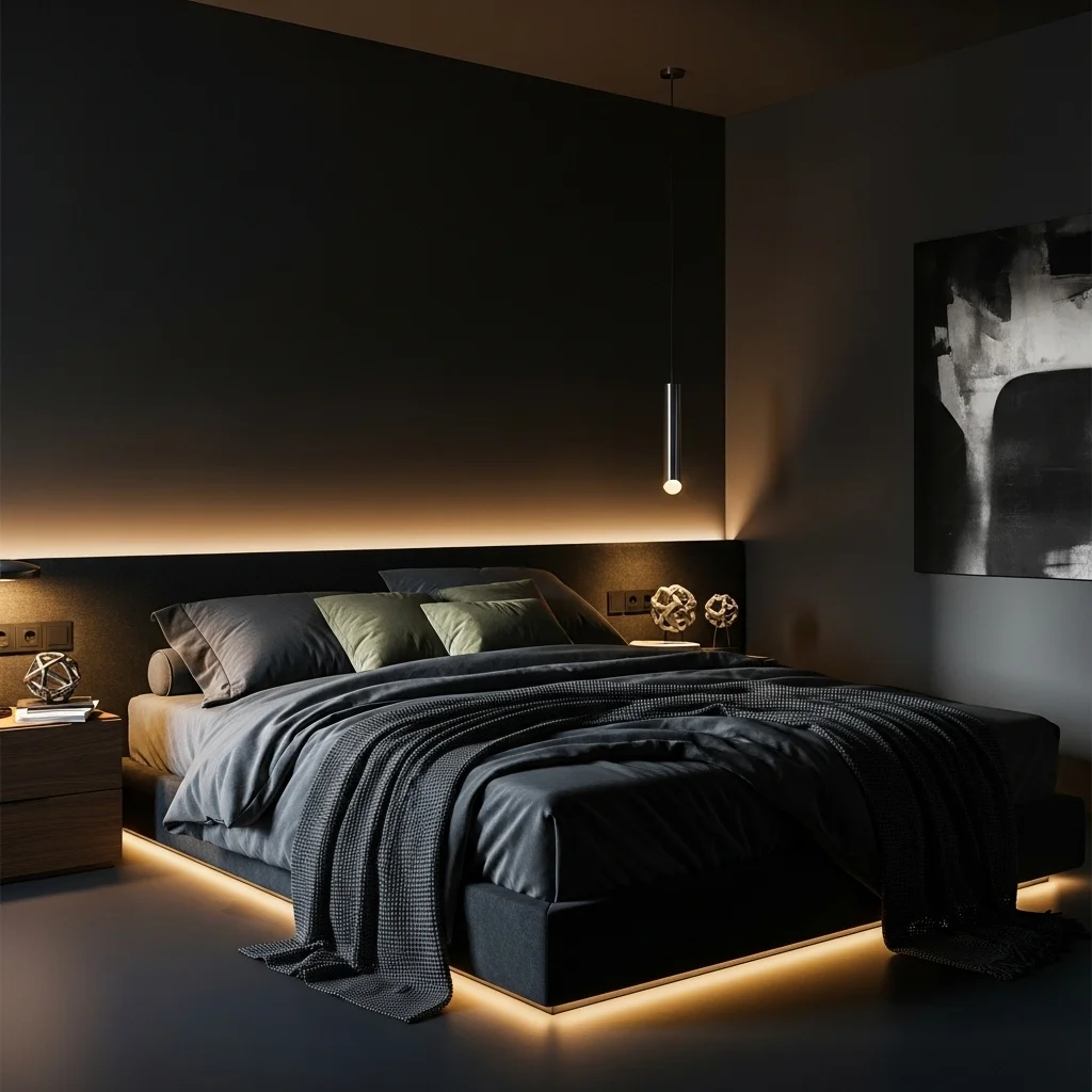Experiment with Matte Black Walls
