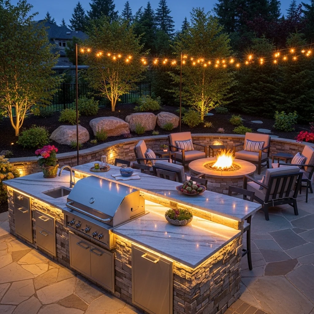 Fire Pit Integration