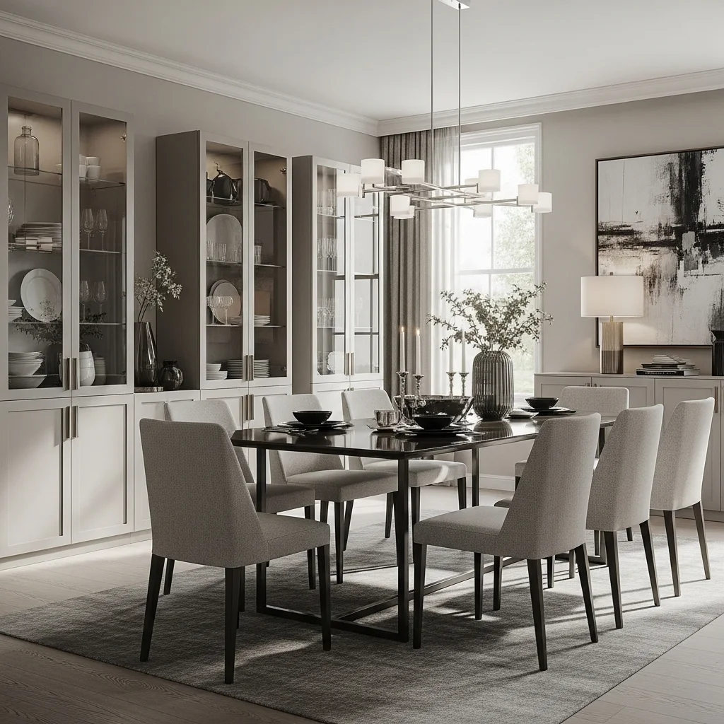  Glass-Front Cabinets