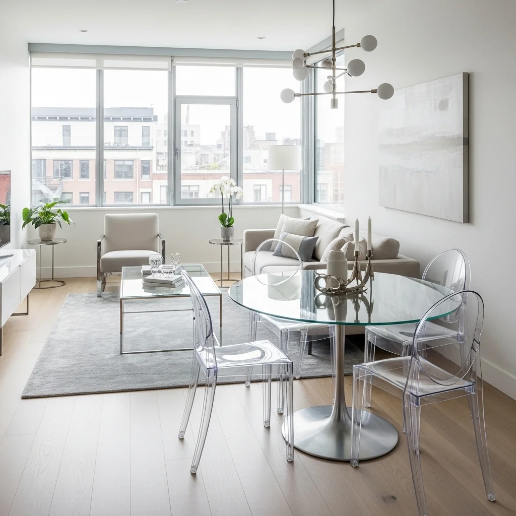 Glass or Acrylic Furniture