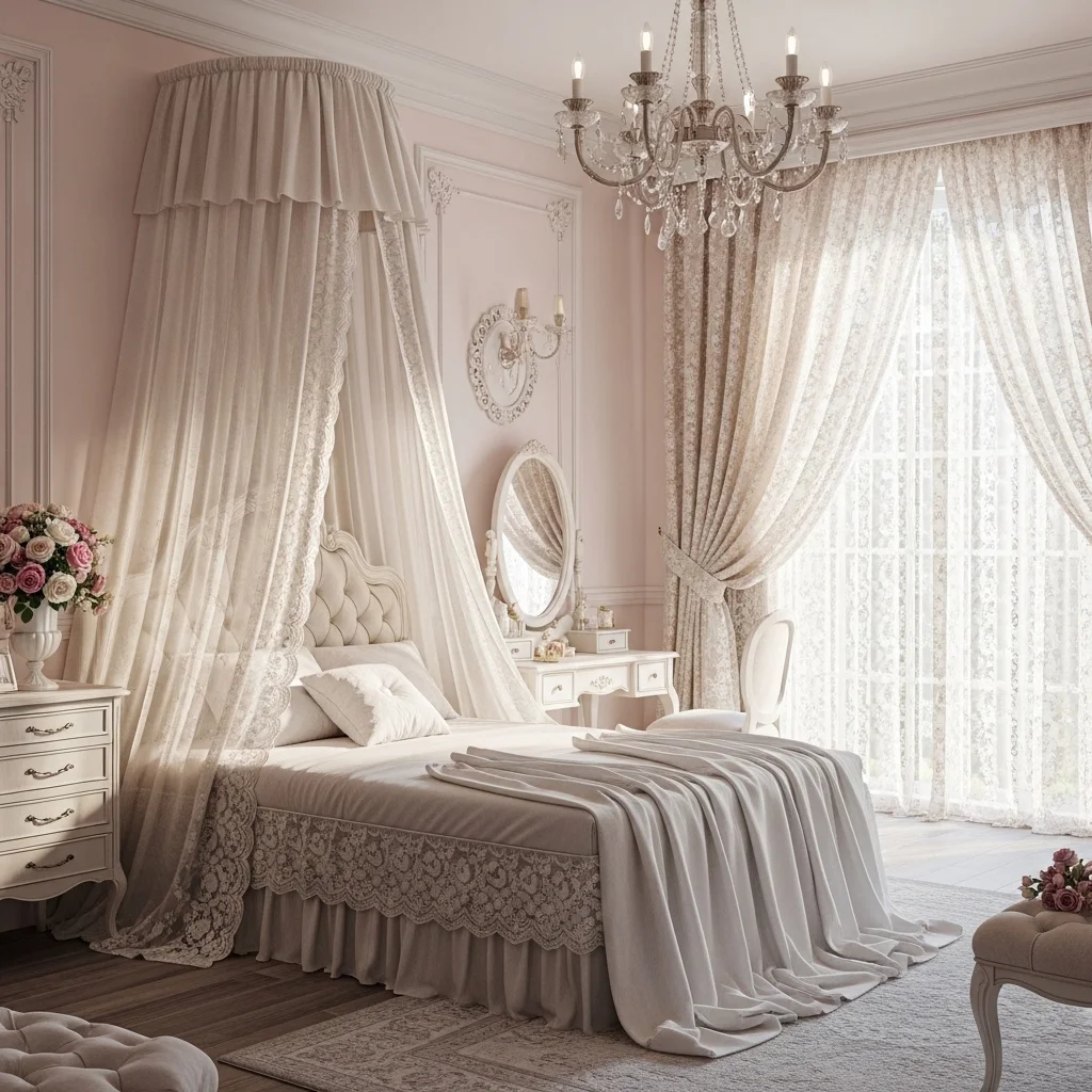 Hang Delicate Sheer Drapes for Layered Elegance