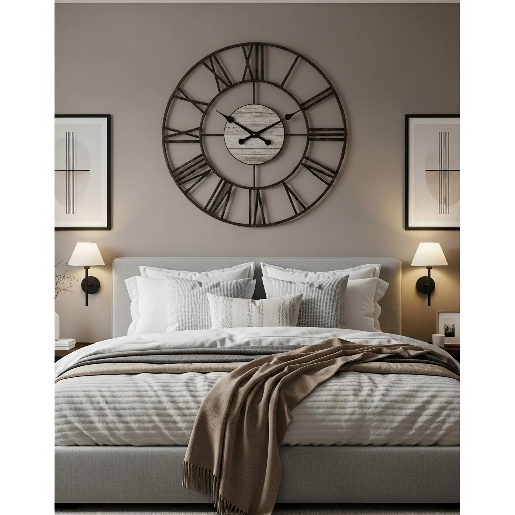  Hang a Large Clock