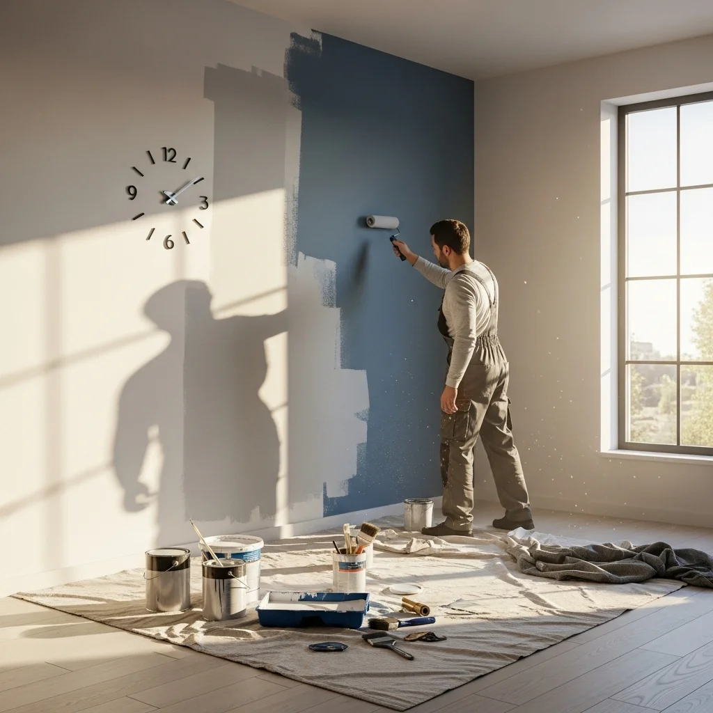 How Long It Takes to Paint a Bedroom