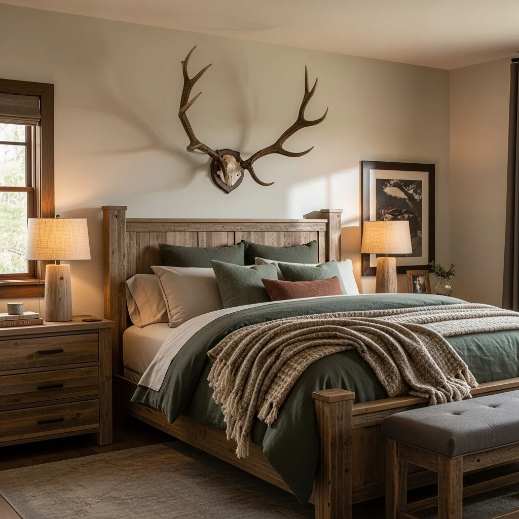 Include Antlers or Rustic Wall Art
