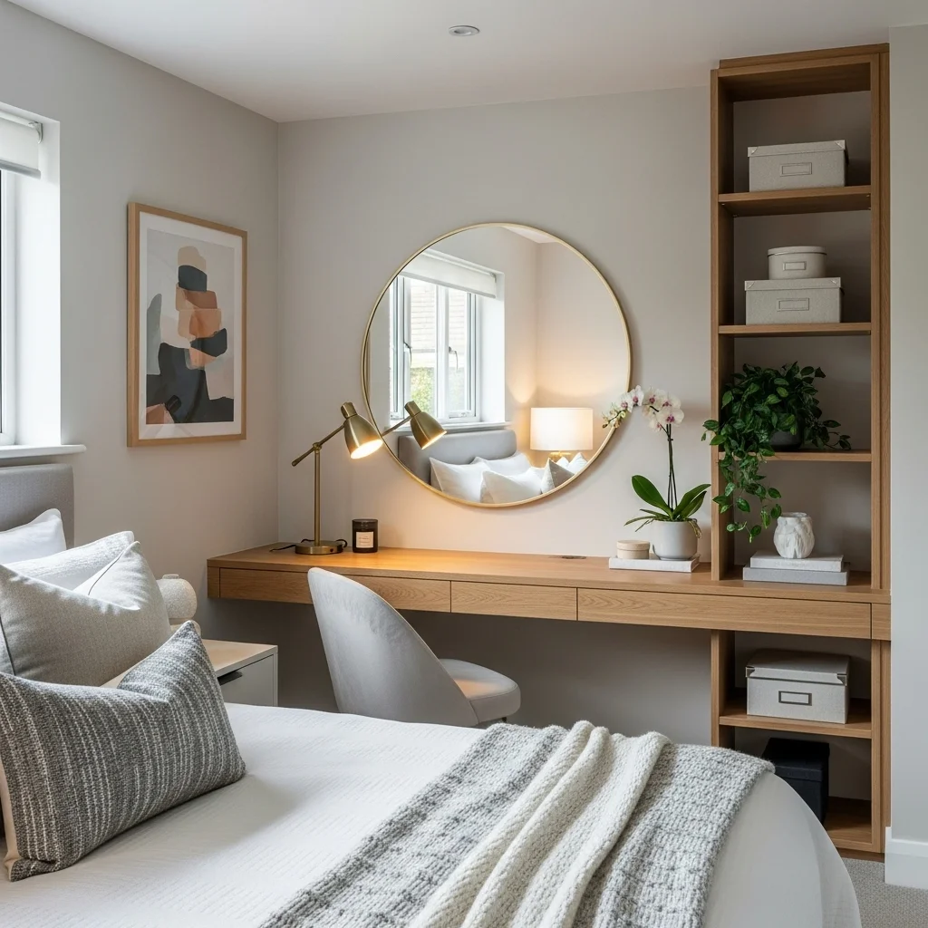 Include a Desk or Vanity Area