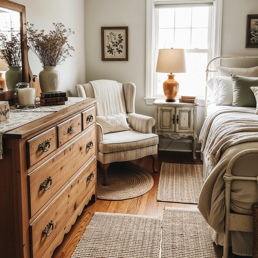 Incorporate Antique or Vintage Furniture