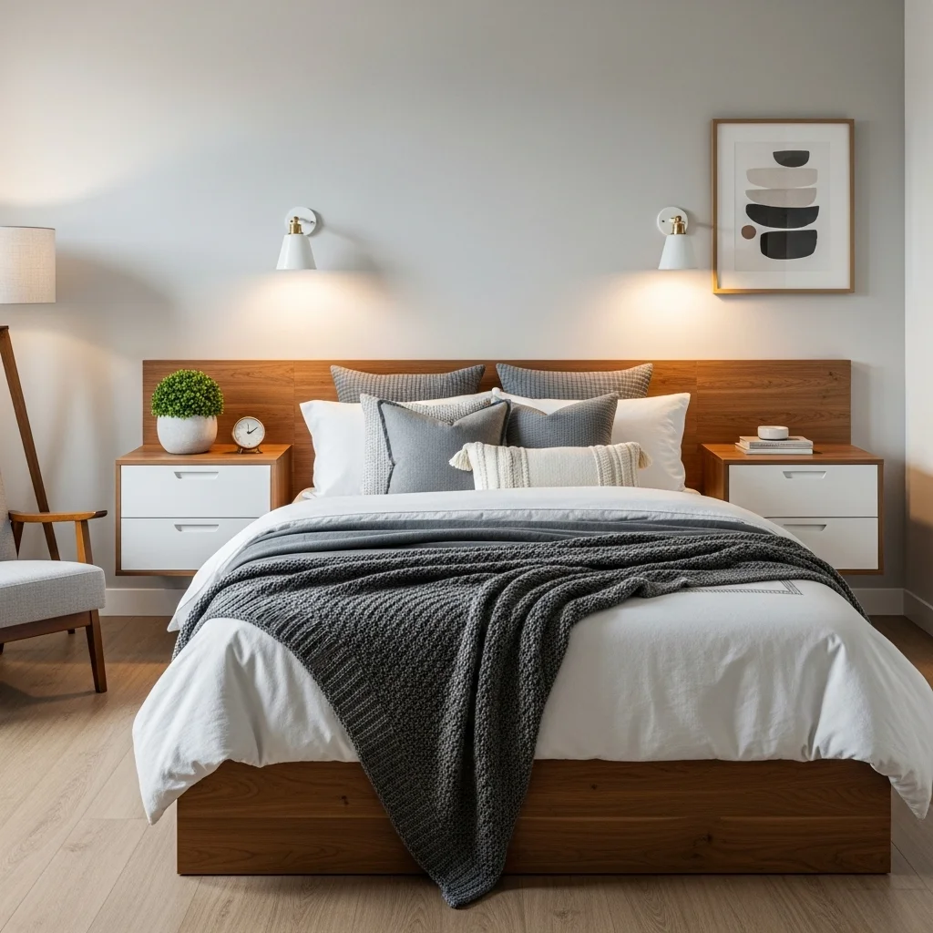  Incorporate Built-In Nightstands