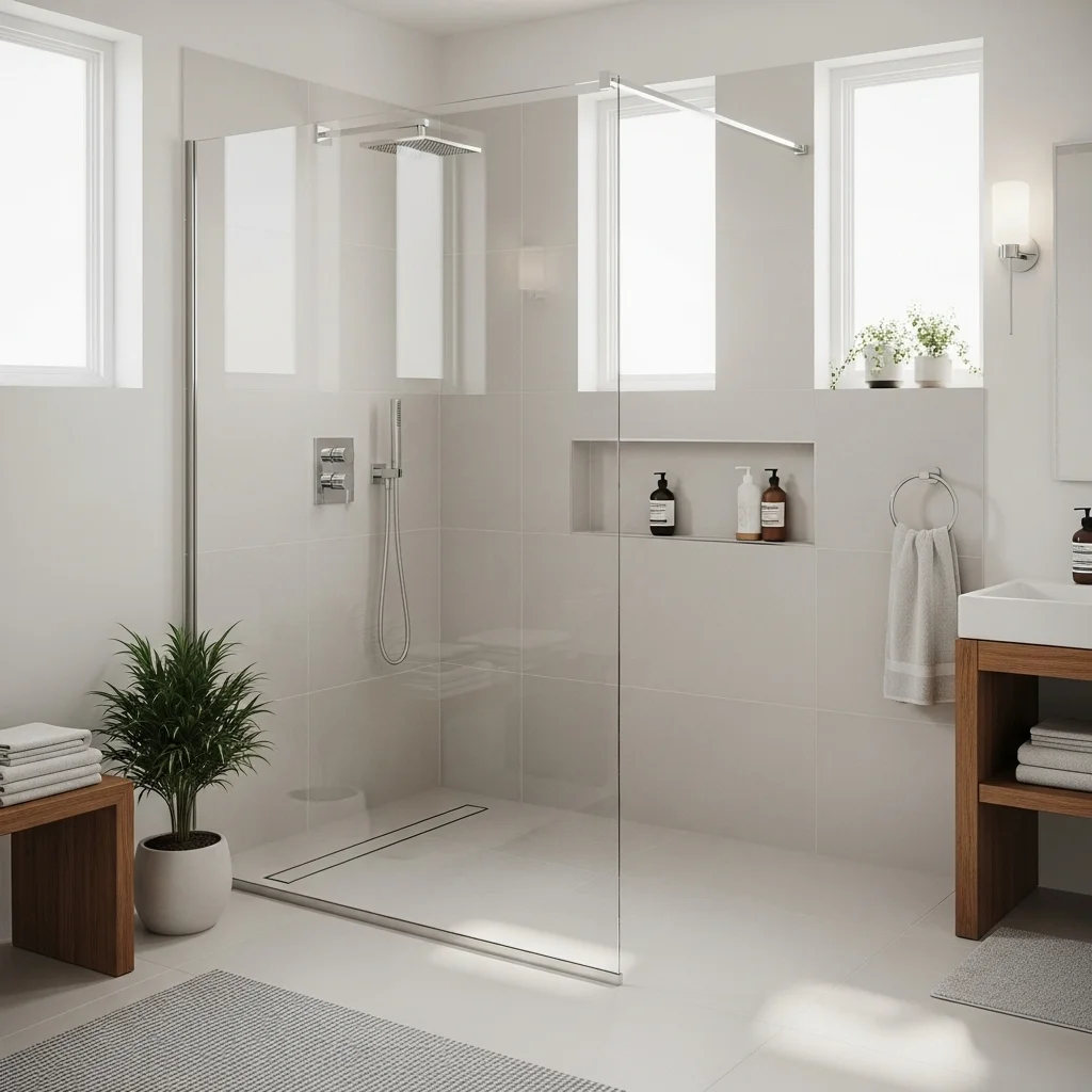 Incorporate a Recessed Drain