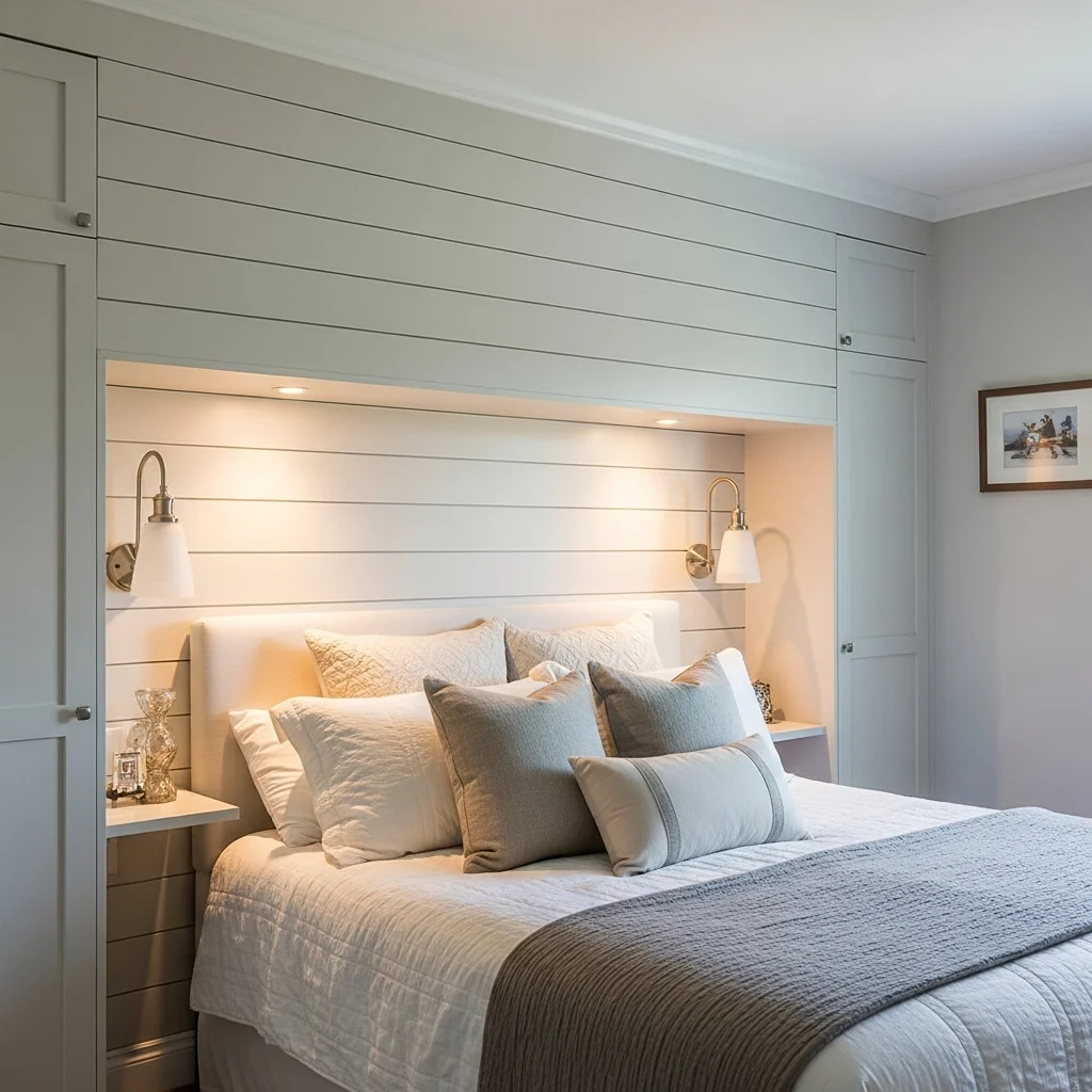  Install a Shiplap Accent Wall