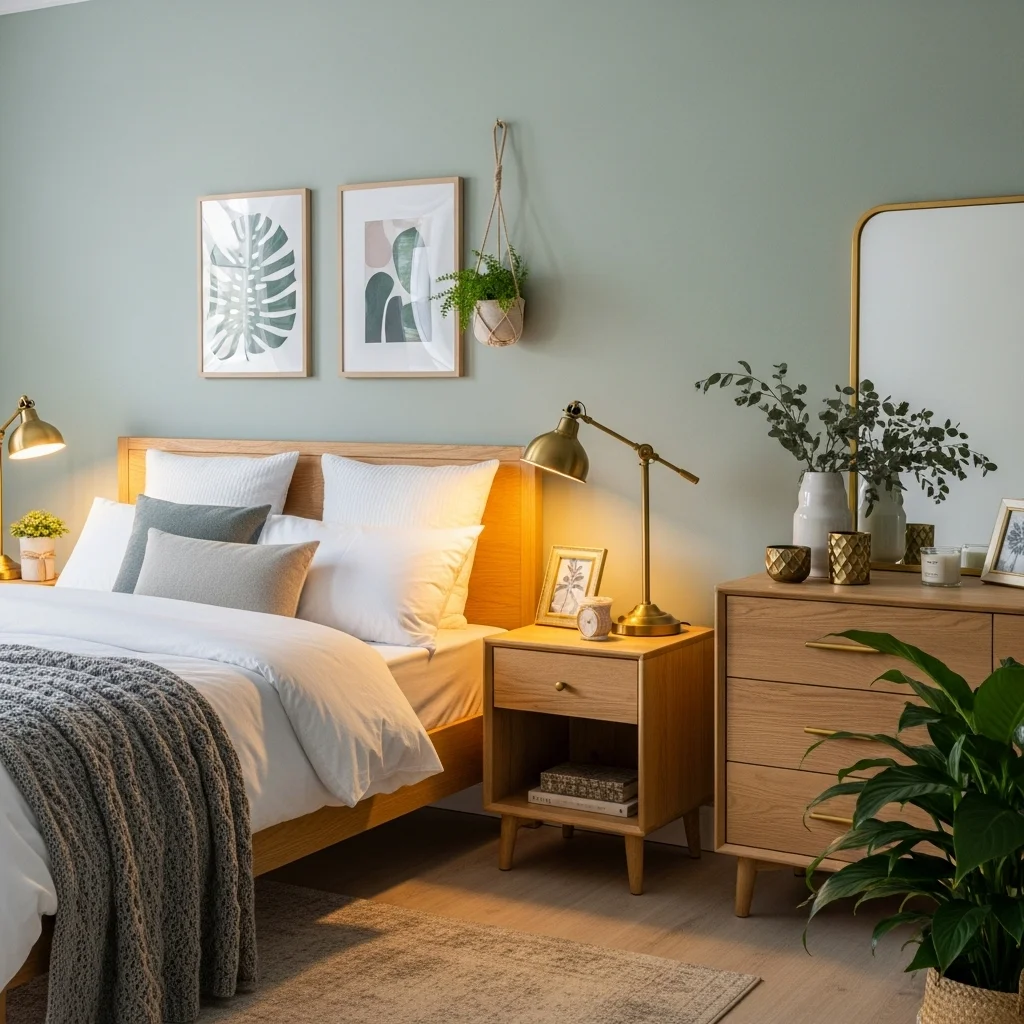 Introduce Gold or Brass Accents