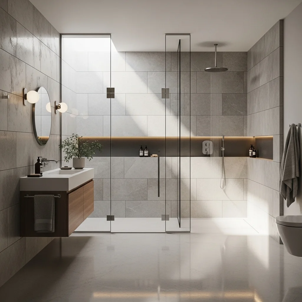 Large Walk-In Showers