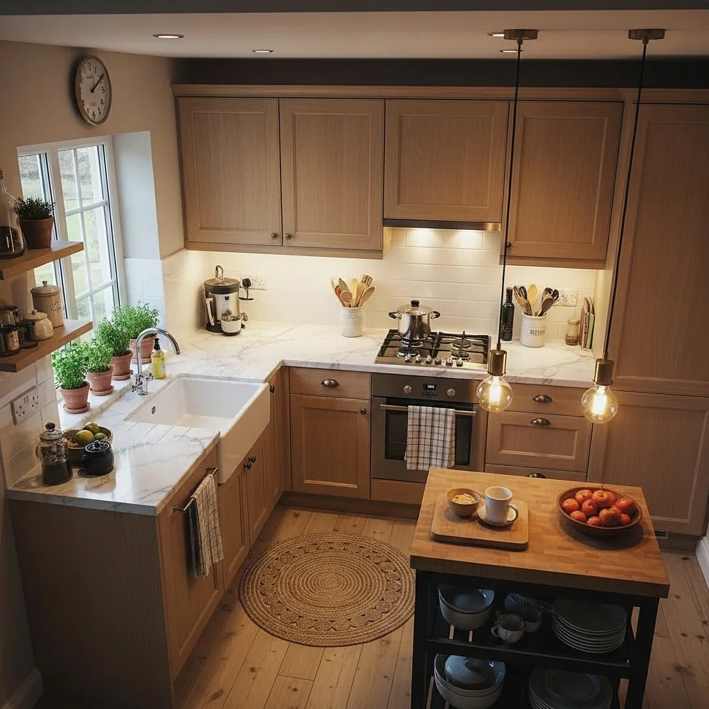 Layer Lighting for Warmth and Function