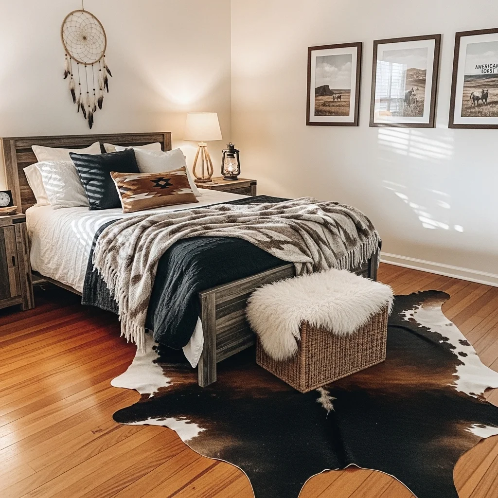 Layer Textures with Cowhide and Wool