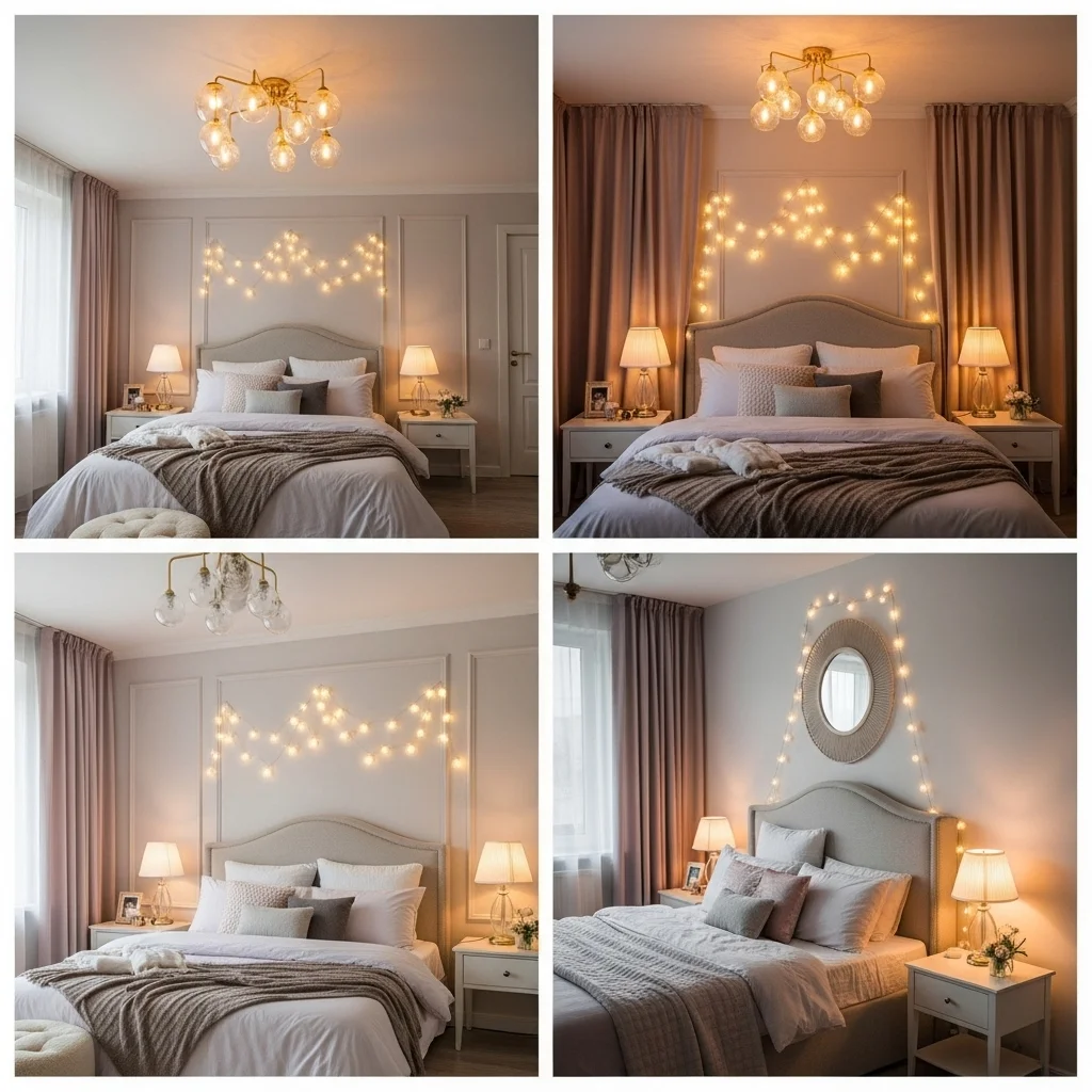 Layered Lighting with Warm Tones