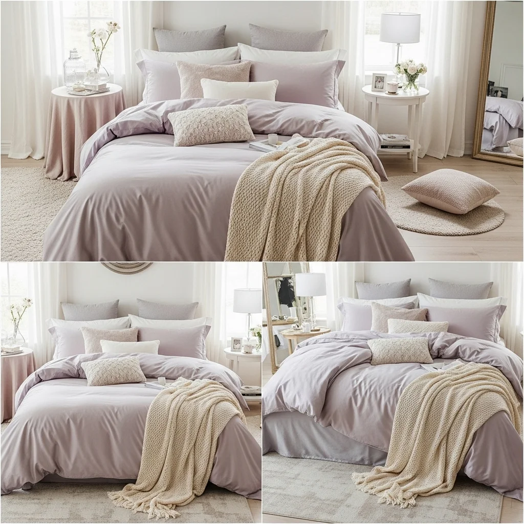Luxurious Bedding Layers
