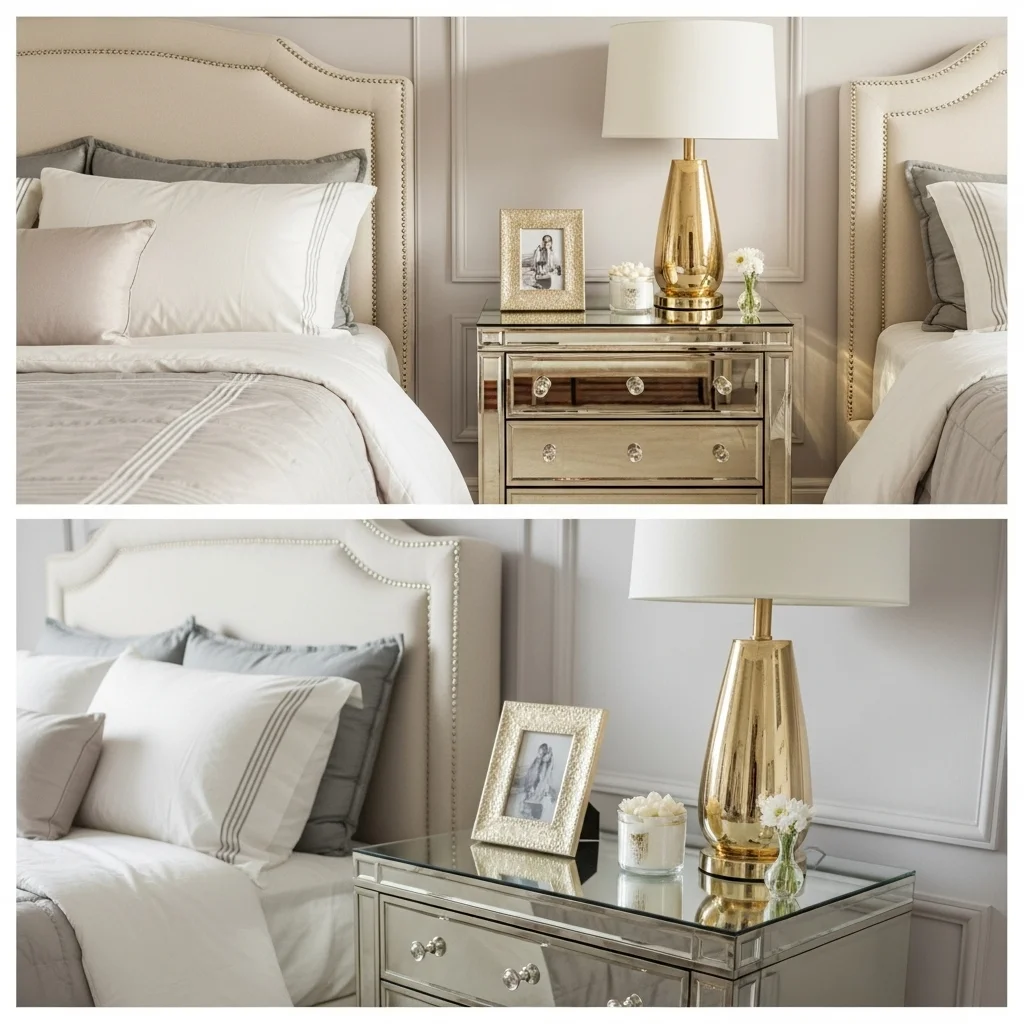 Metallic Accents for Glamour