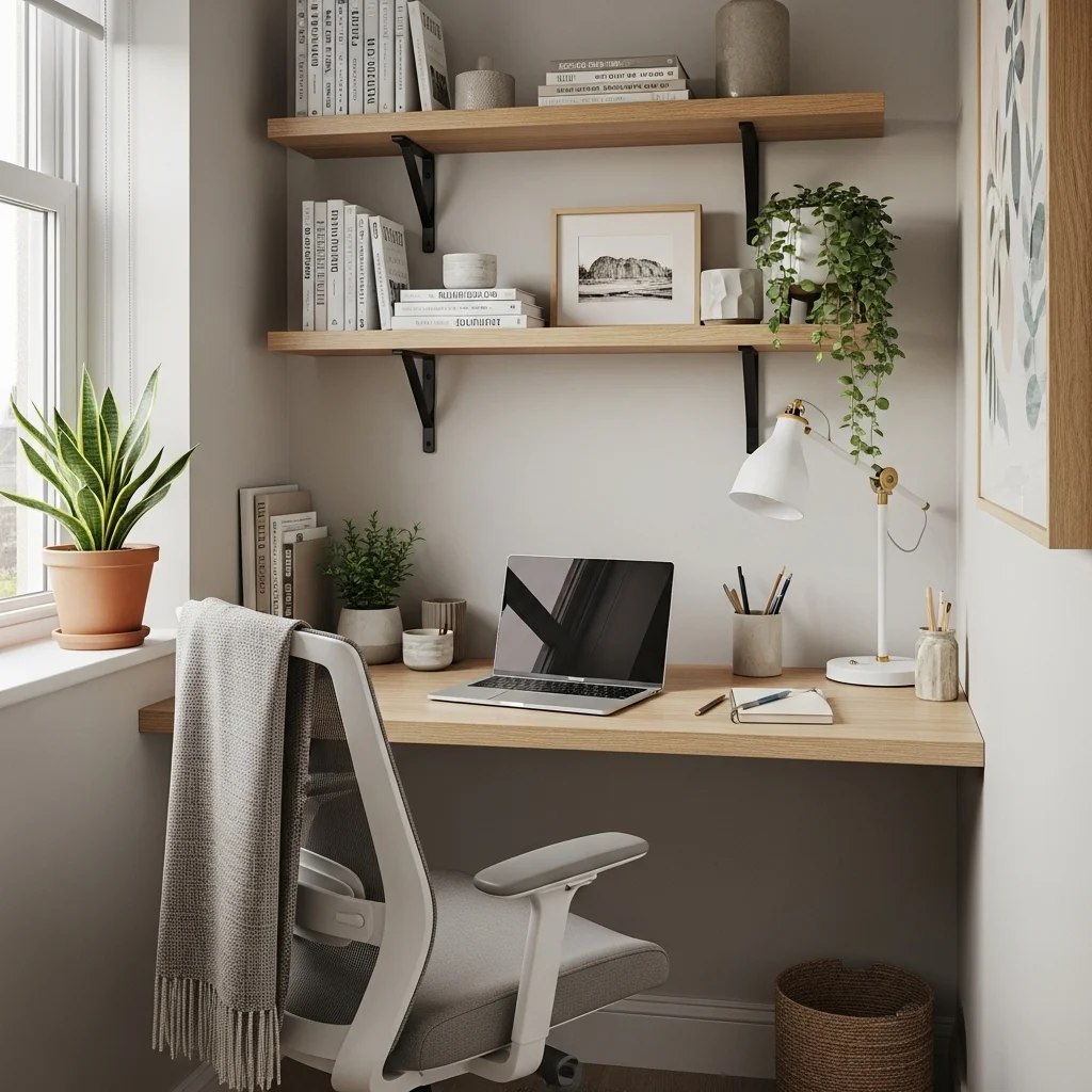 Mini Home Office Corner