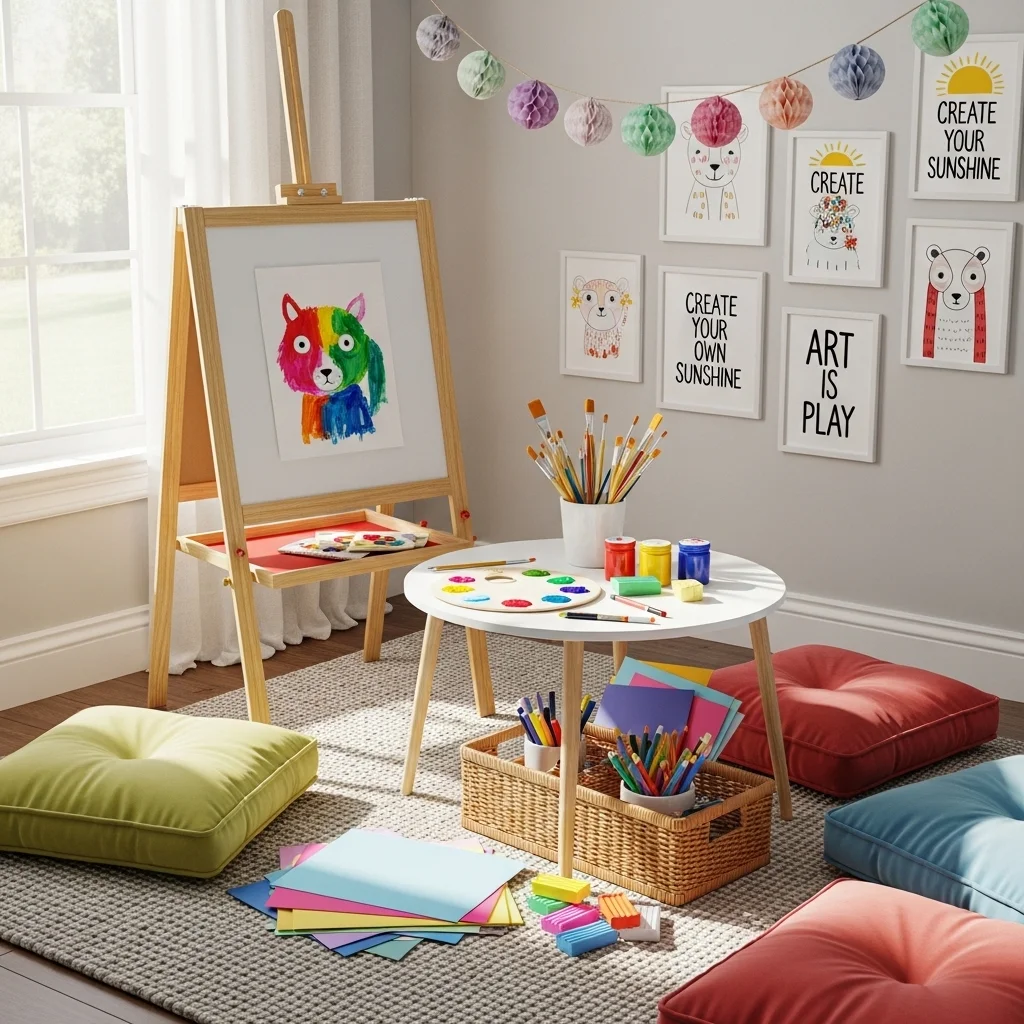 Miniature Art Studio for Creativity