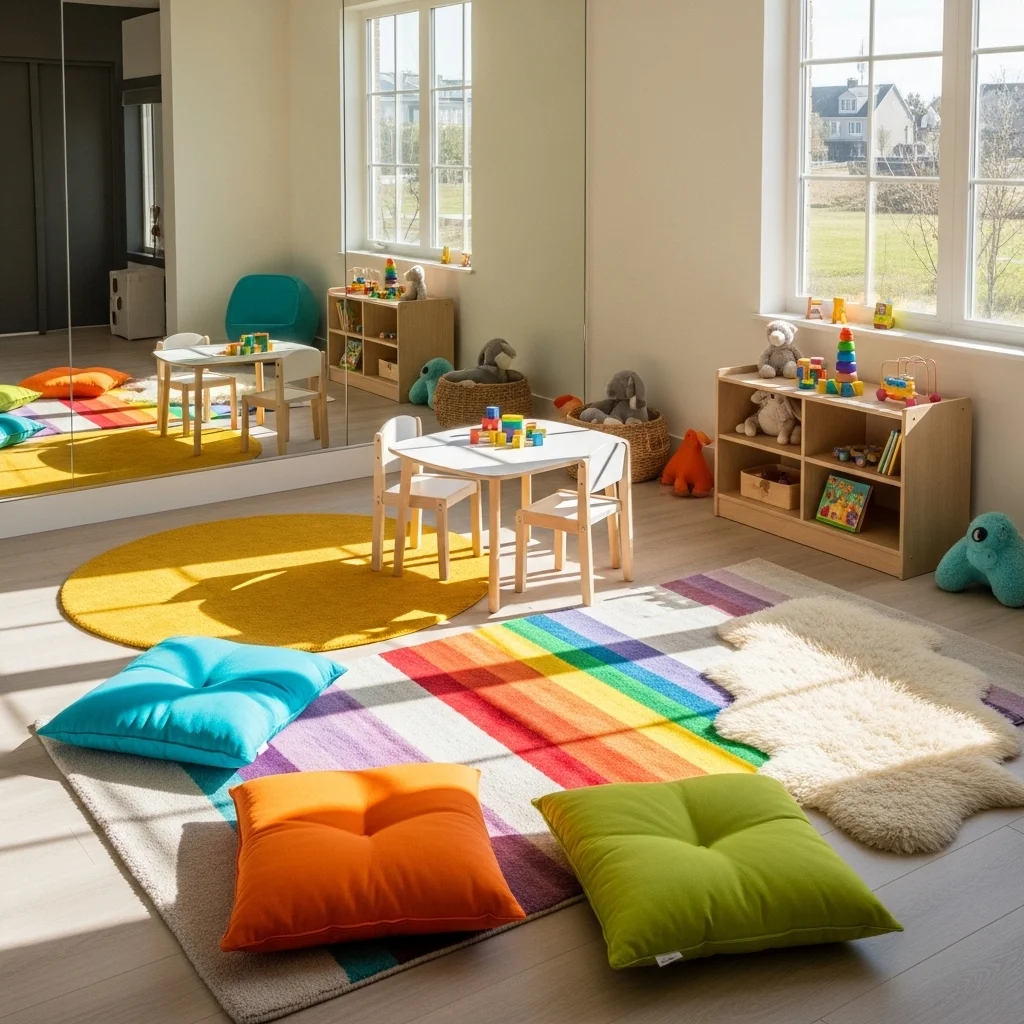 Mirror Wall for Interactive Play