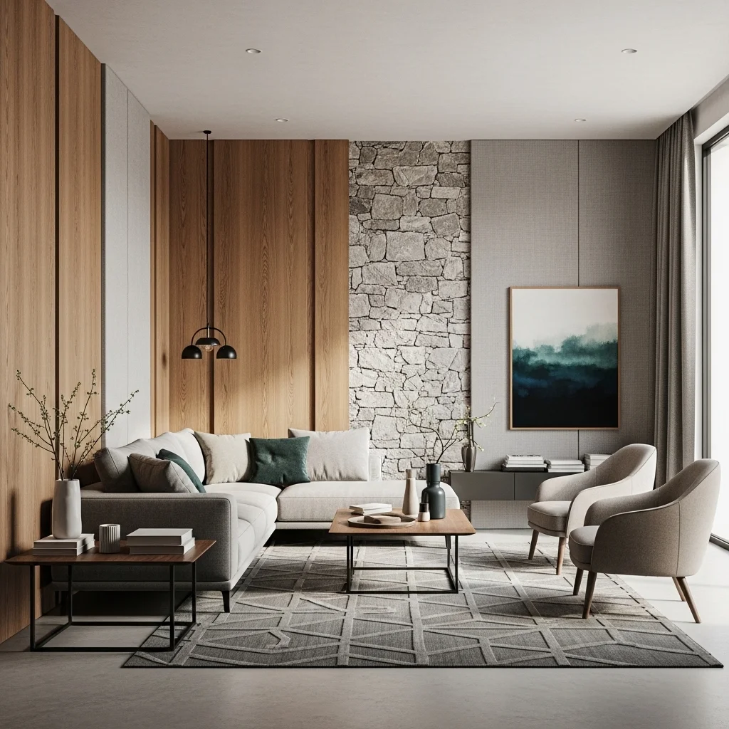 Mixed Material Walls