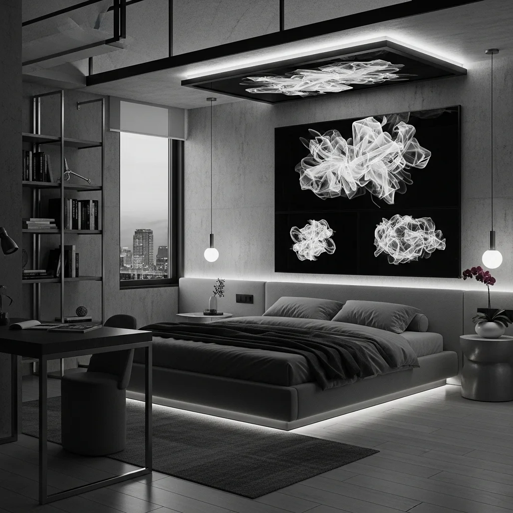 Monochrome Gray Smart Loft