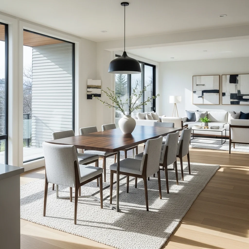 Open Concept Dining Area