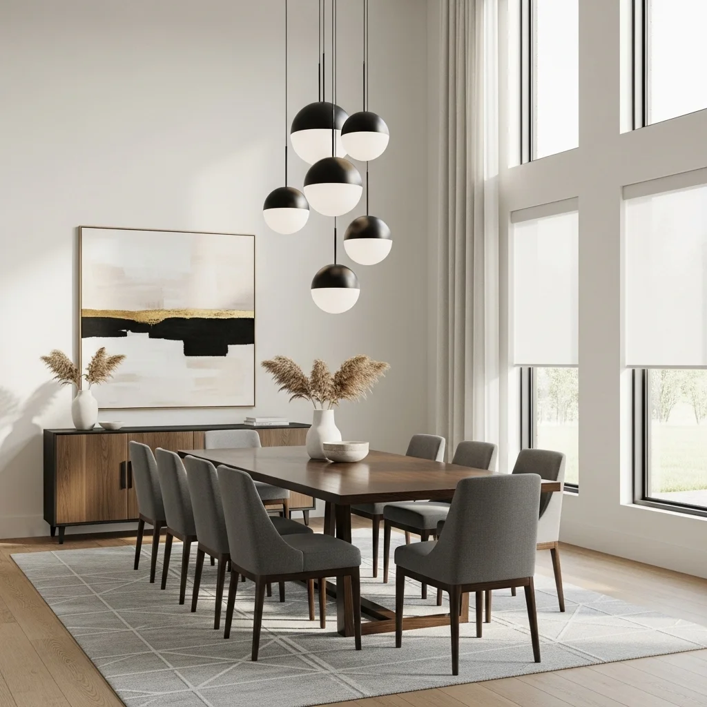 Pendant Lighting Cluster