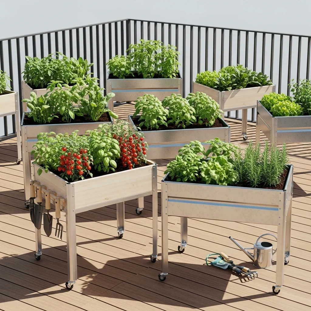 Portable Raised Planters