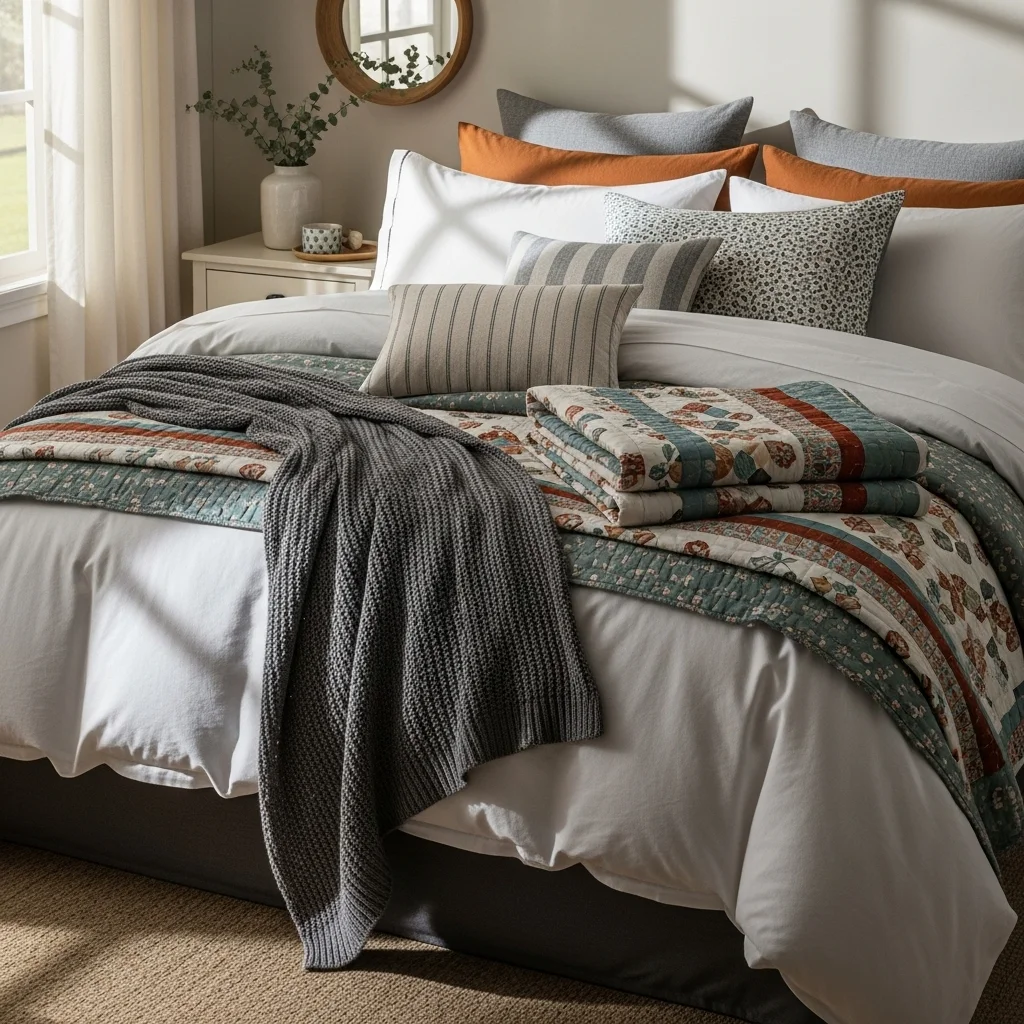  Refresh Your Bedding by Mixing and Matching