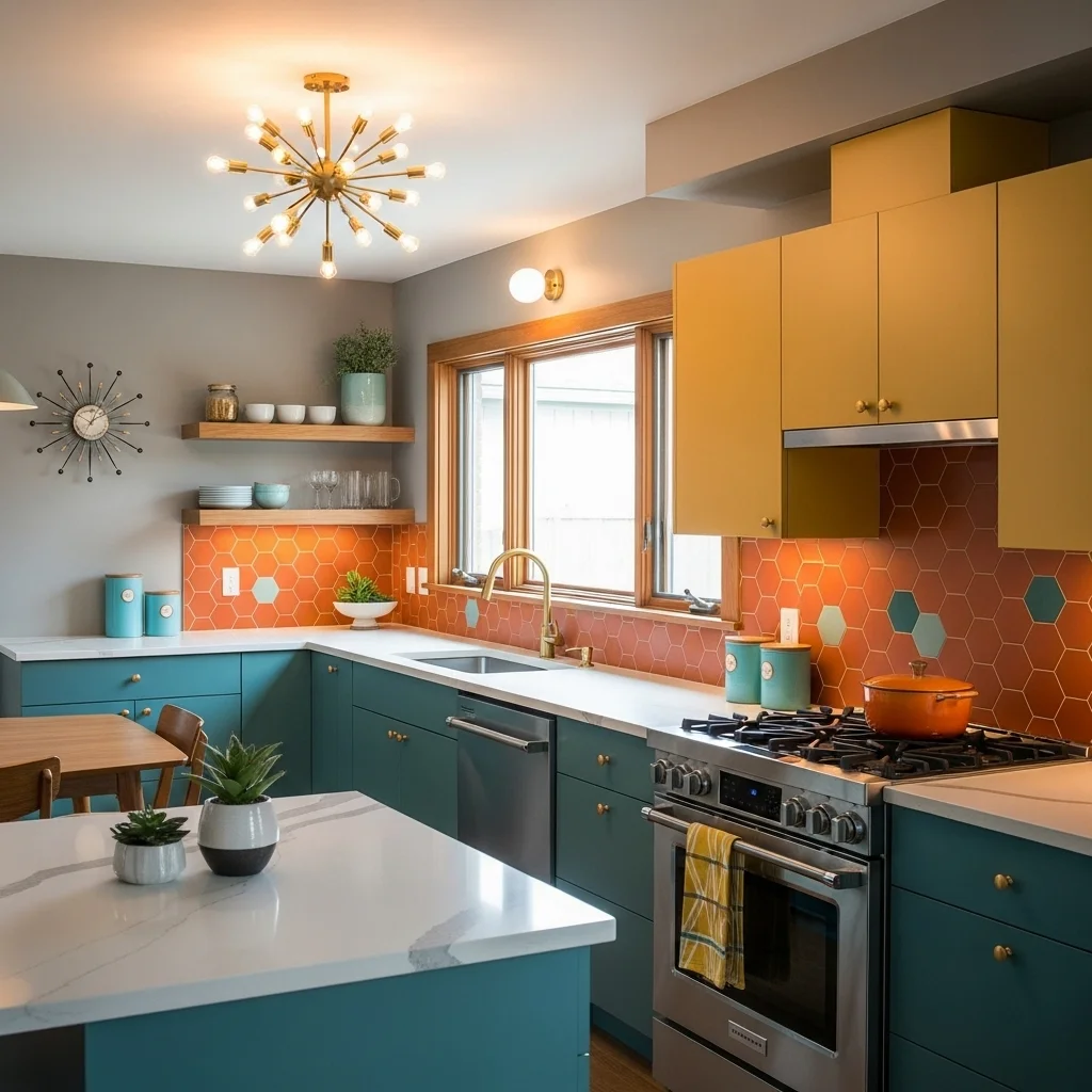  Retro Color Palettes with Pops of Bold Color