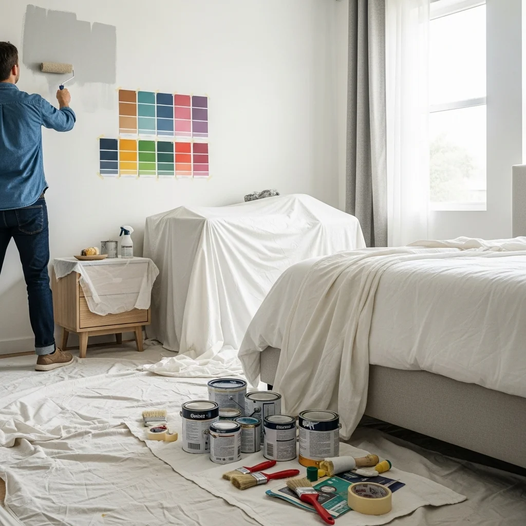 Saving Money on Bedroom Painting