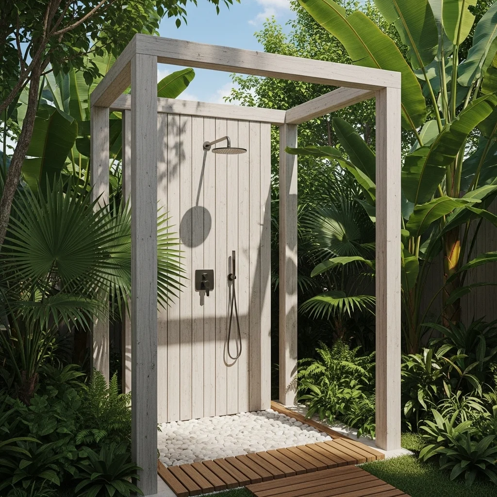 Surround the Space with Lush Tropical Plants