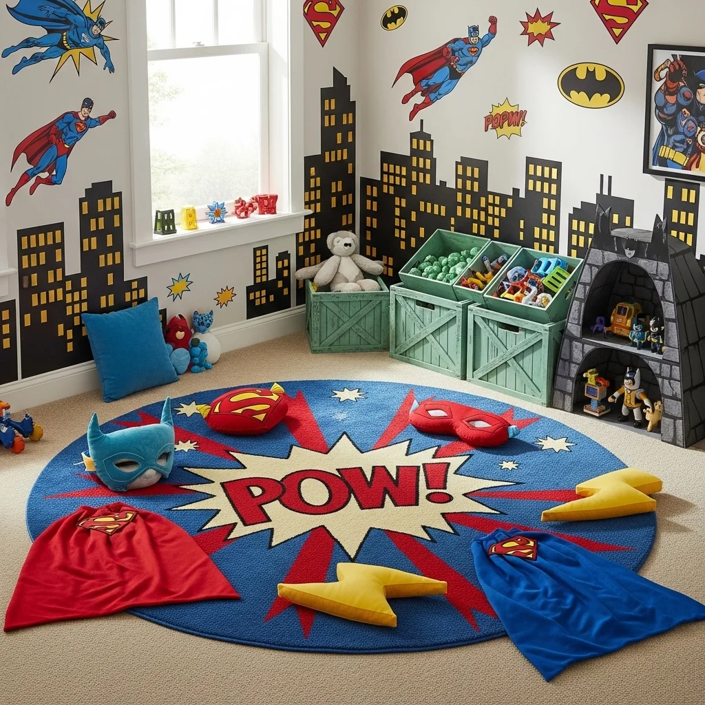  Themed Play Corner (Superheroes, Princesses, etc.)