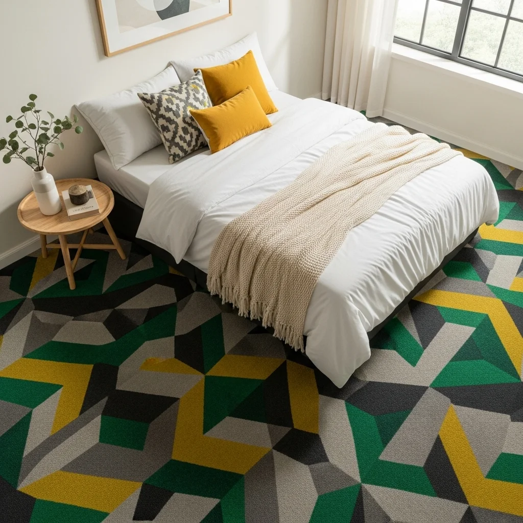  Try Patterned Carpets for Character