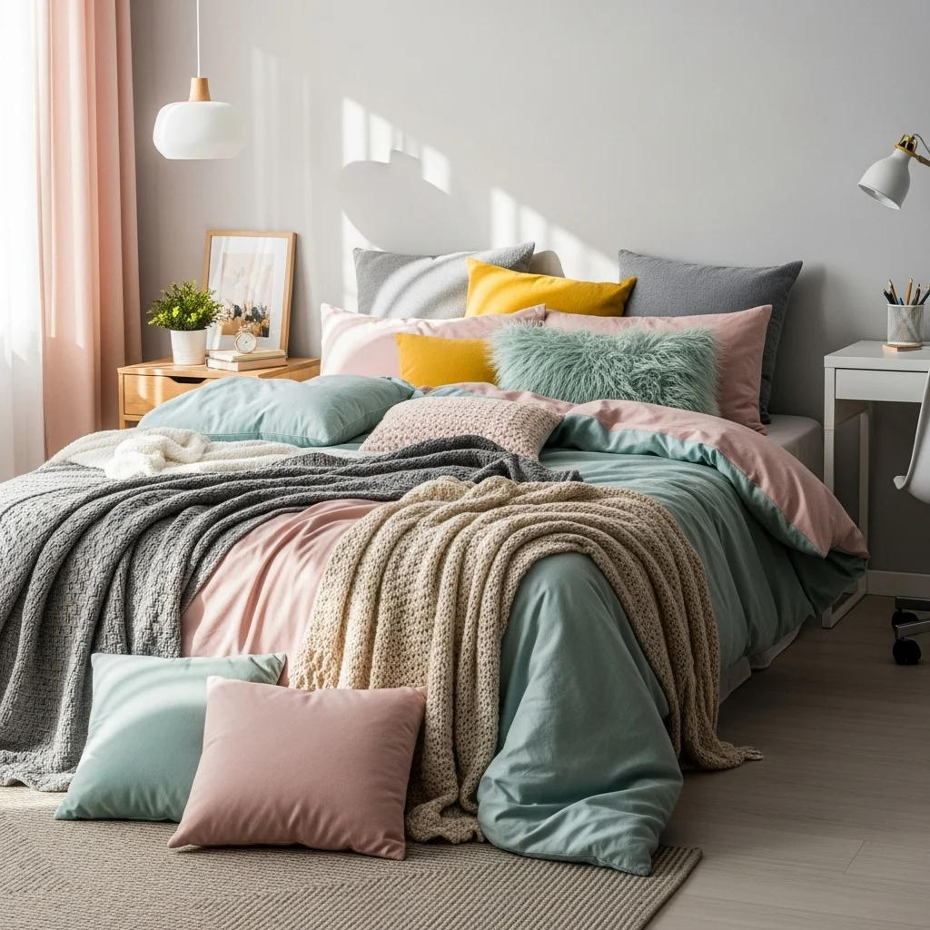 Use Layered Bedding for Comfort and Style
