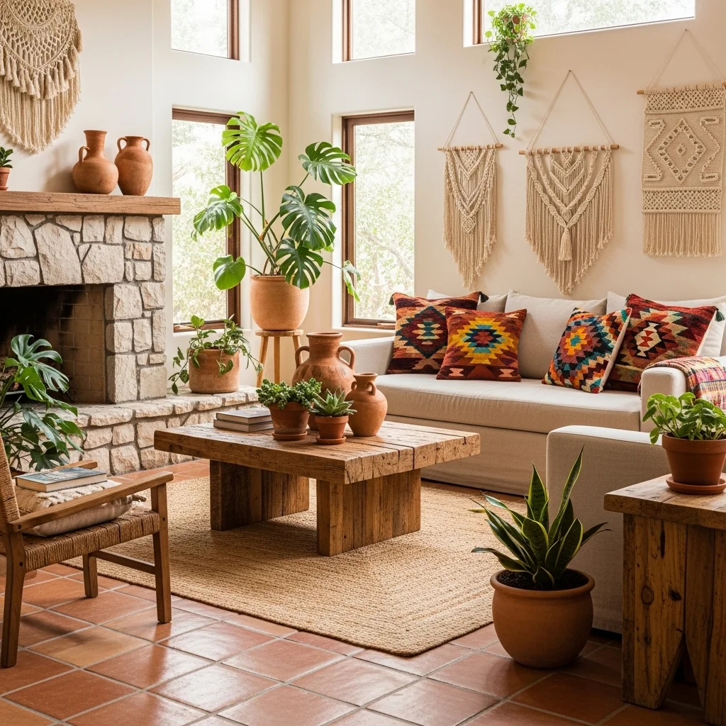 Use Natural Materials Generously