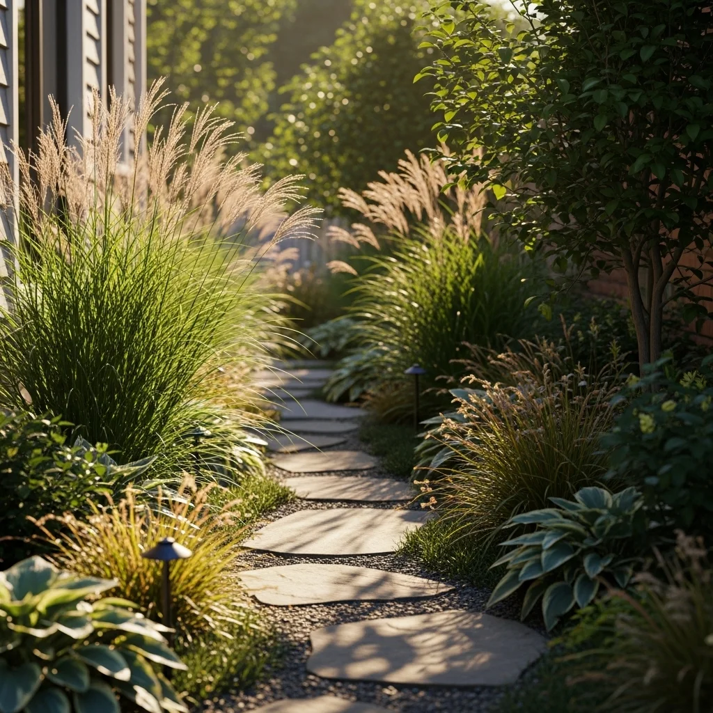 Use Ornamental Grasses for Soft Movement
