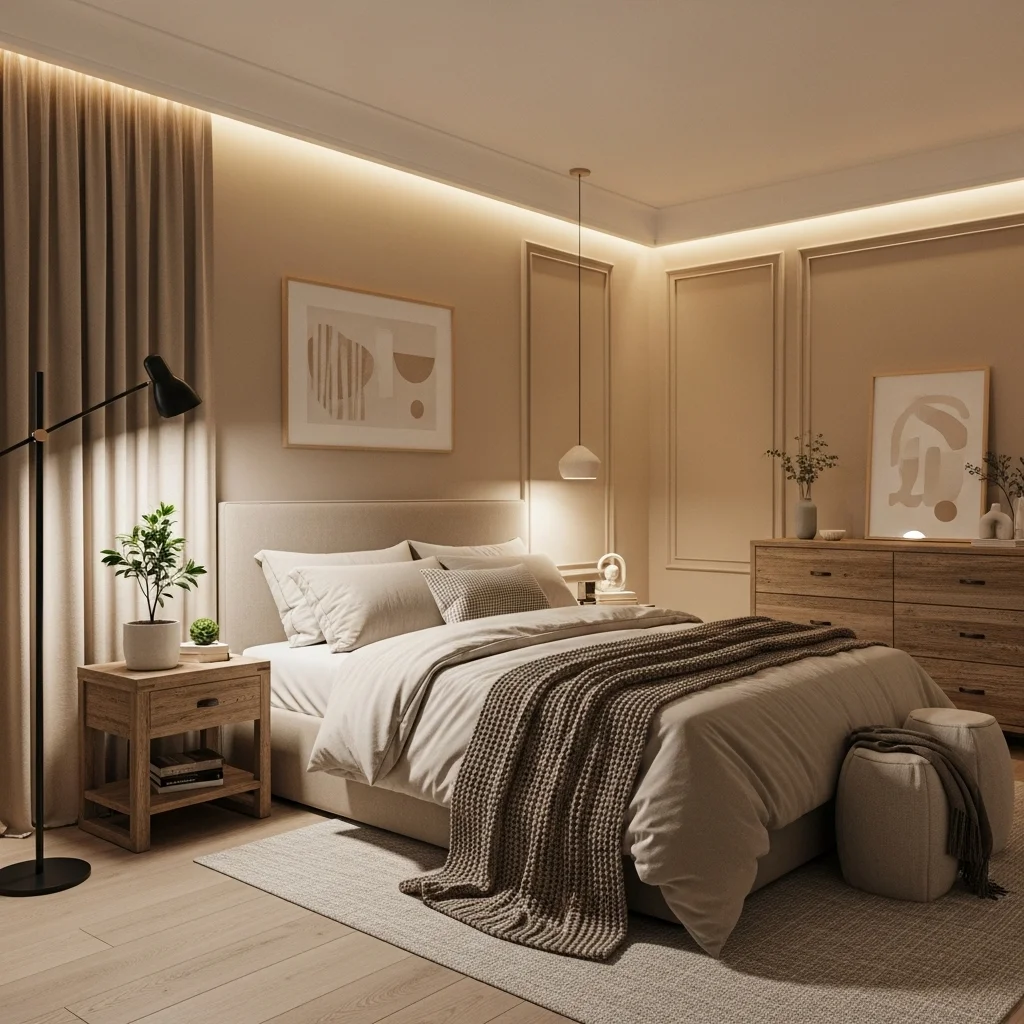  Use Warm Neutral Tones