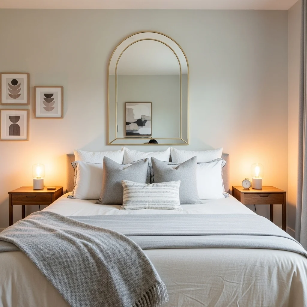 Use a Decorative Mirror