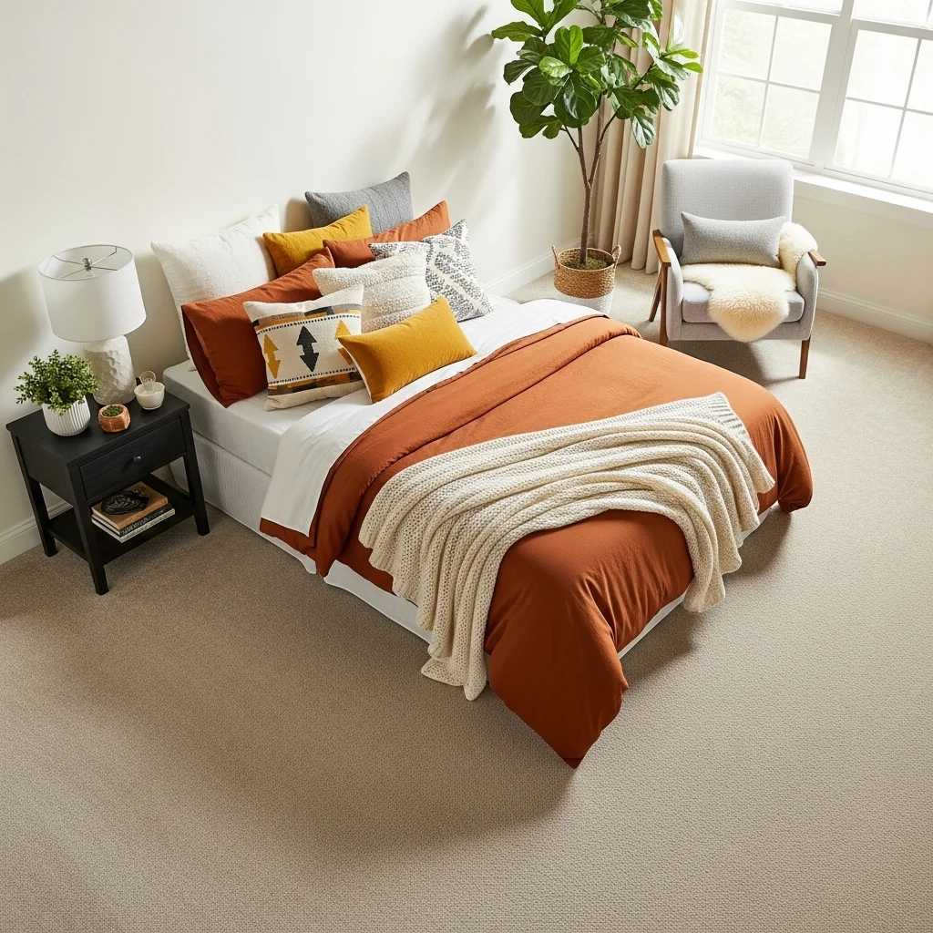  Use a Neutral Carpet as a Canvas